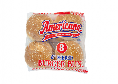 Americana Seeded Burger Buns 8pcs