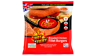 Ceekays Hot n Fiery Breaded Chicken Fillet Burgers