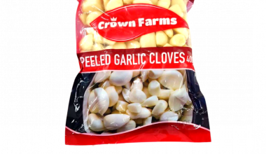 Crown Farms Peeled Garlic Cloves 400g