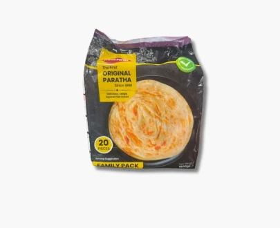Crown Farms Plain Paratha Family Size 20pcs