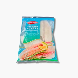 Crown Farms Tilapia Fillets 500g pack