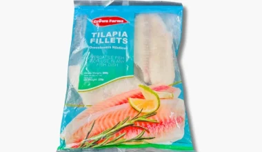 Crown Farms Tilapia Fillets 500g pack