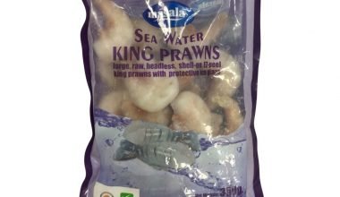 Masala Sea Water King Prawns 8-12