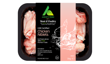 Halal Skinless Niblets (Aarons Fresh) 1kg