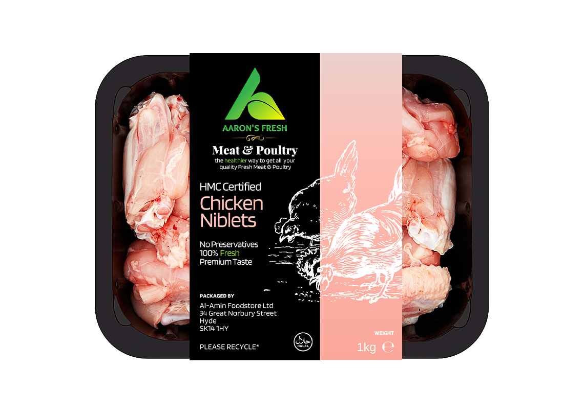 Halal Skinless Niblets (Aarons Fresh) 1kg 3 Halal Skinless Niblets (Aarons Fresh) 1kg