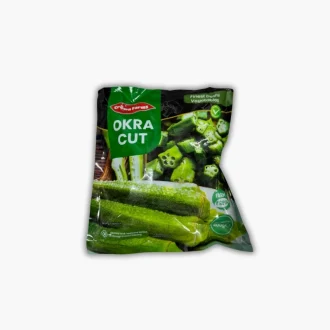 Crown Frozen Okra Sliced 300g