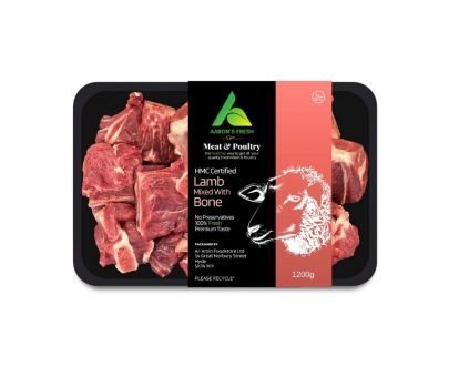 Halal Lamb Mixed Meat With Bone