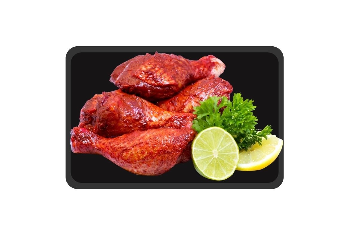 Halal Tandoori Chicken Drumsticks 1kg (8-10 pieces) 3 Halal Tandoori Chicken Drumsticks