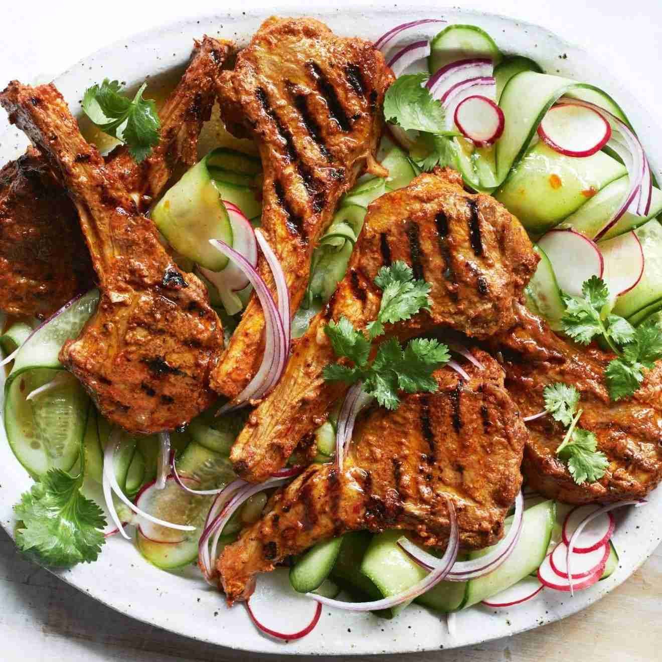 How to Make Grilled Tandoori Lamb Chops Recipe