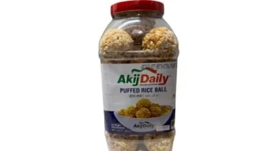 Akij Puffed Rice Balls 340g