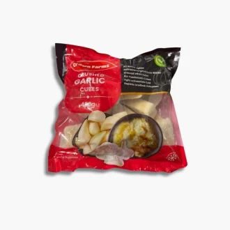 Crown Farms Crushed Garlic Cubes 400g