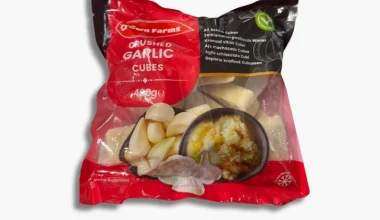 Crown Farms Crushed Garlic Cubes 400g