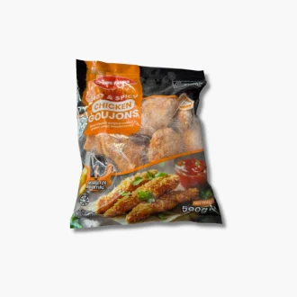 Crown Farms Hot and Spicy Chicken Goujons 500g