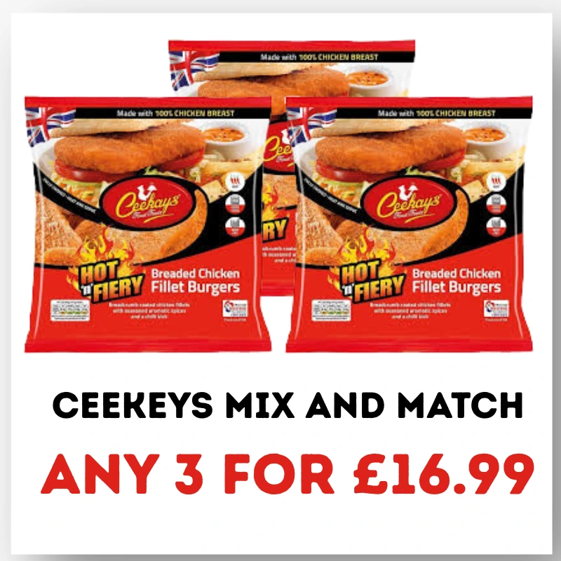 Ckeeys Mix And Match Any 3 For £16.99 3 Ceekeys Mix and Match